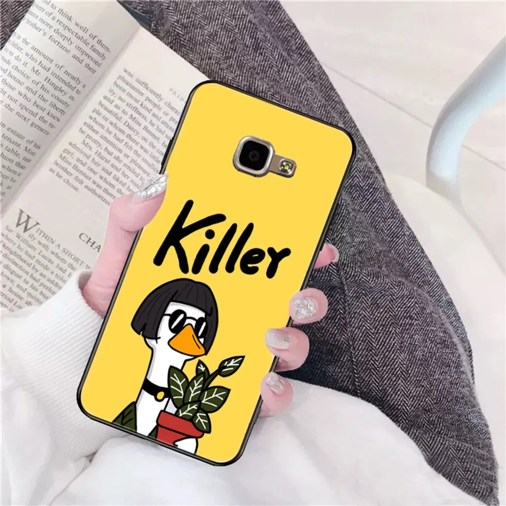 Cartoon Killer Leon Uncle Girl Phone Case For Samsung A 10 11 12 13 20 21 22 30 31 32 40 51 52 53 70 71 72 73 91 13 shell