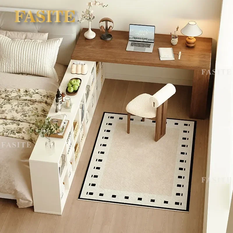 For Corner Desk Computer Table with Storage Cabinet Semi-Enclosed Bedside Unit Home Student Study Furniture Space Saving
