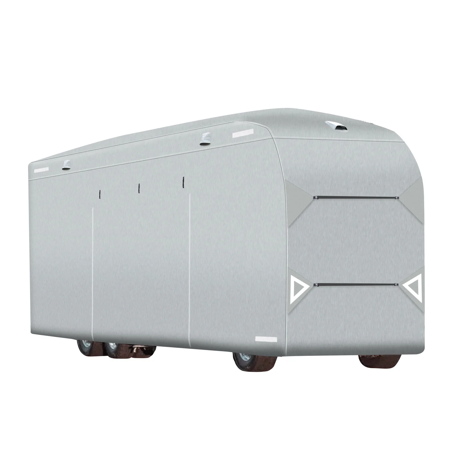 Custom Waterproof Fabric RV Cover Rip-resistant Dust Proof Anti-UV Travel Trailer Rv Cover