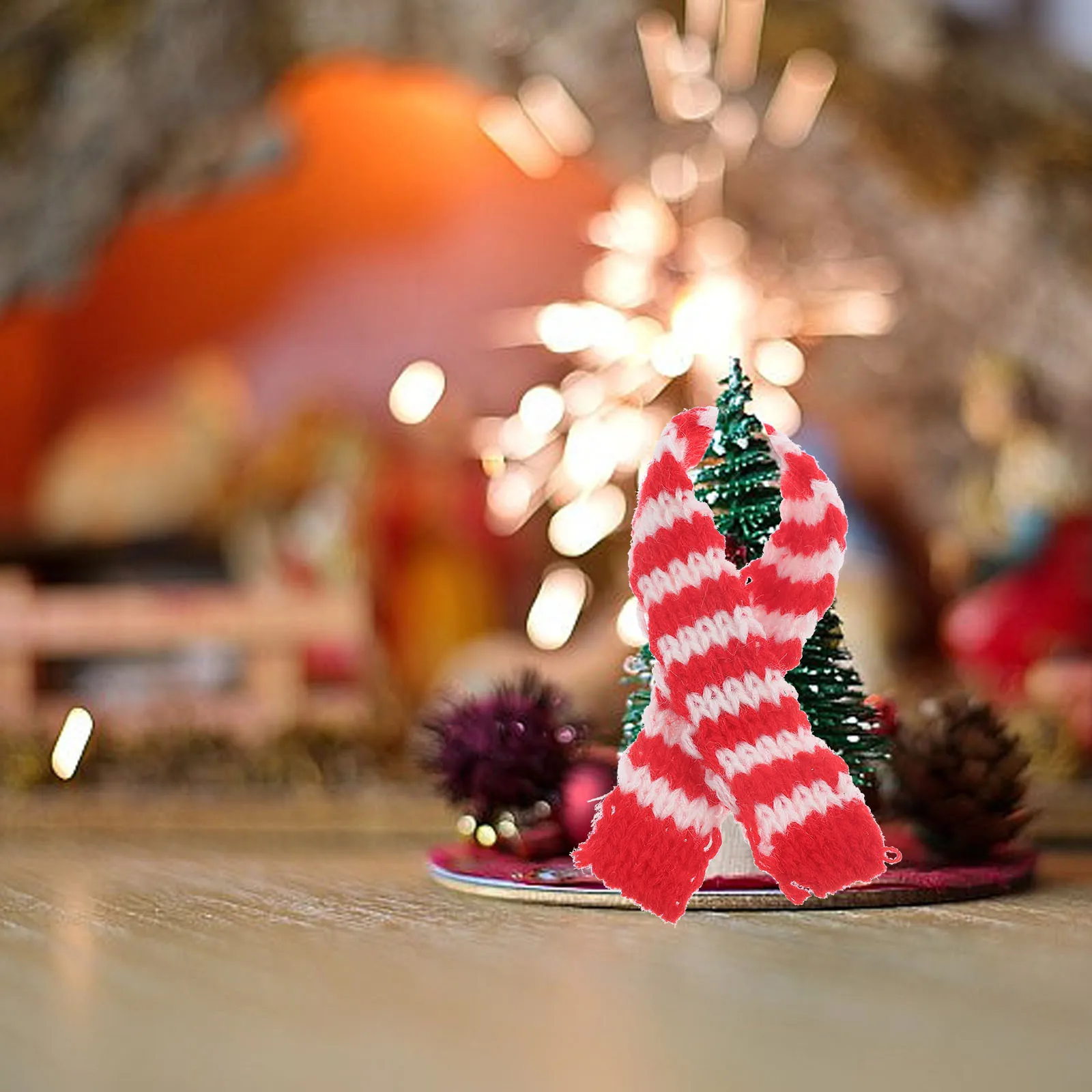 20 قطعة من الأوشحة الصغيرة لإكسسوارات الديكور والزينة والأوشحة الصوفية الرقيقة هدية مثالية وموضوع احتفالي