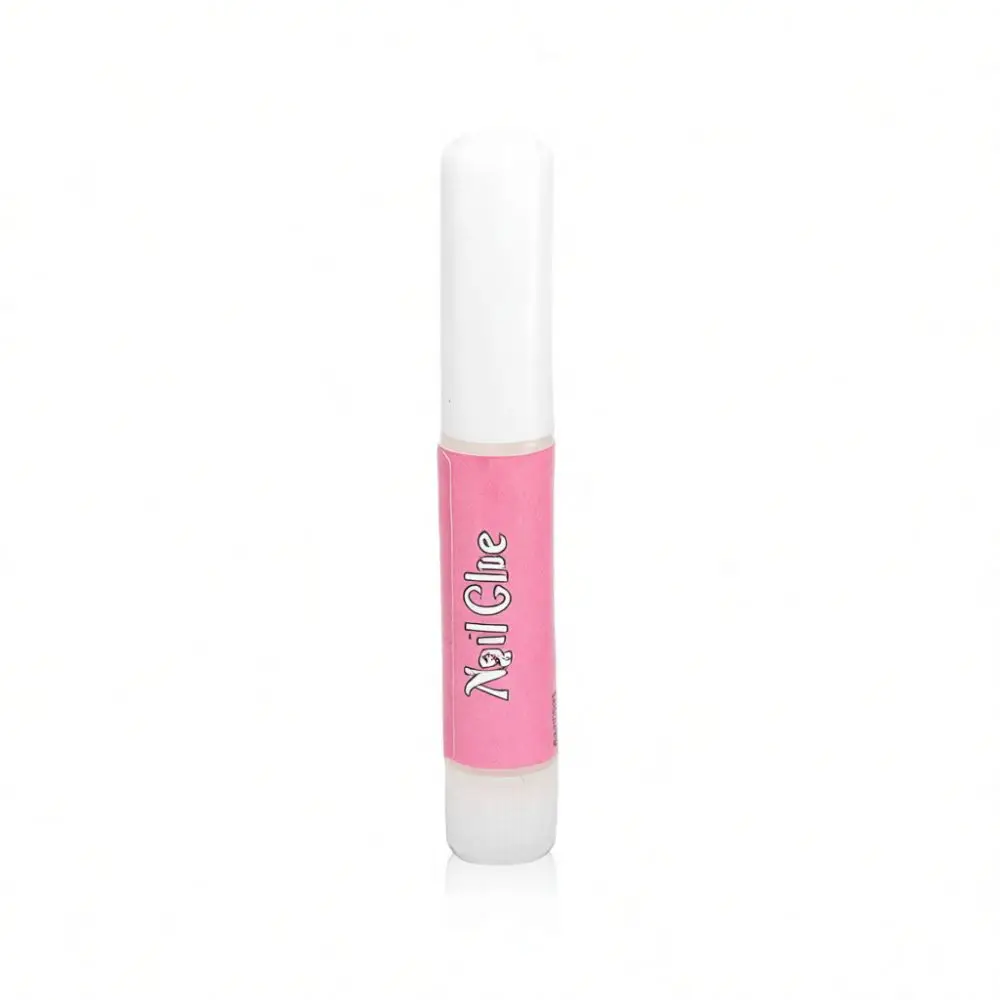 Quick Drying Press On Nail Glue Transparent Strong Bonding Gel No UV Lamp Required Portable Mini Manicure Adhesive Tool