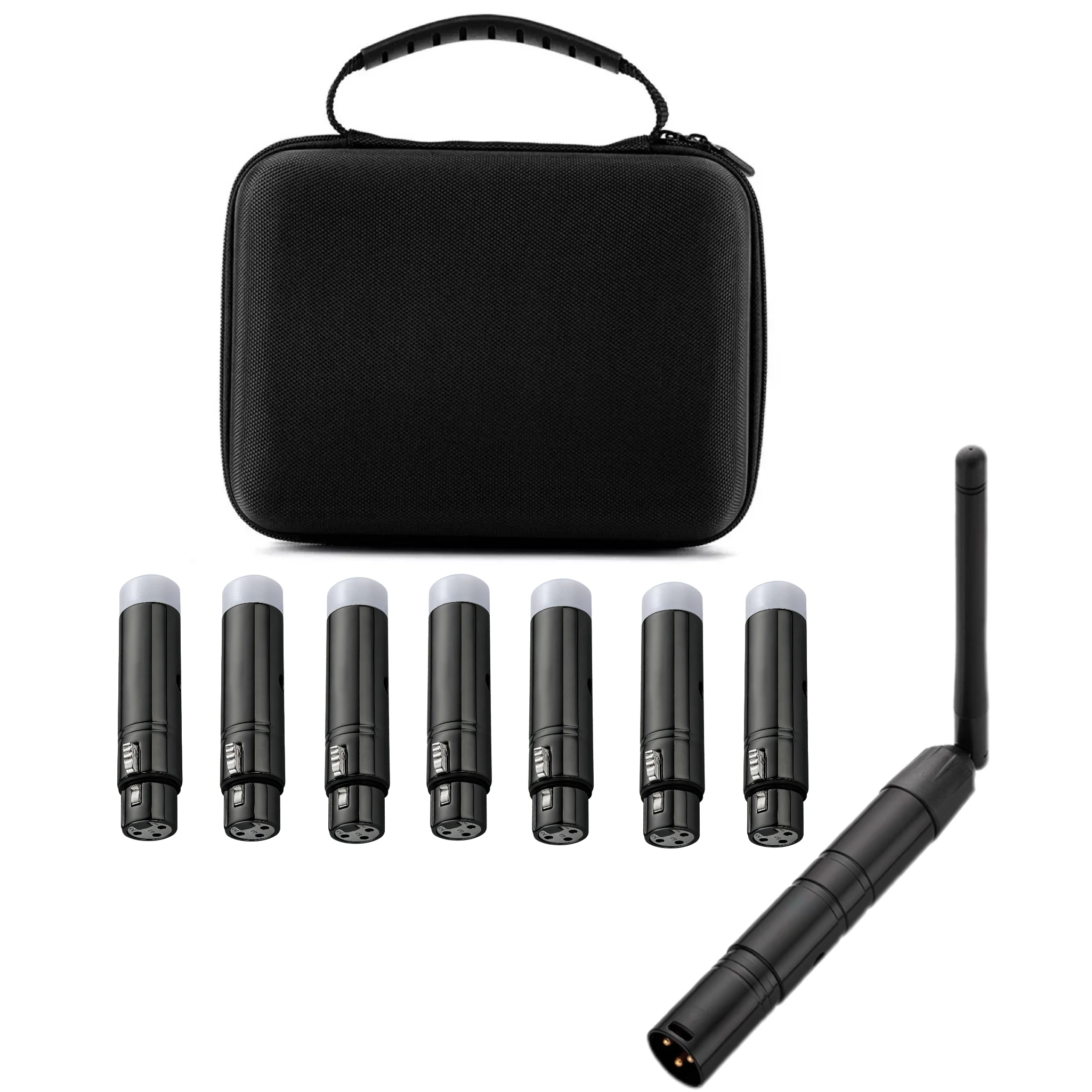 

Профессиональный беспроводной контроллер DMX512 для диджейских световых приборов и движущихся головок Par