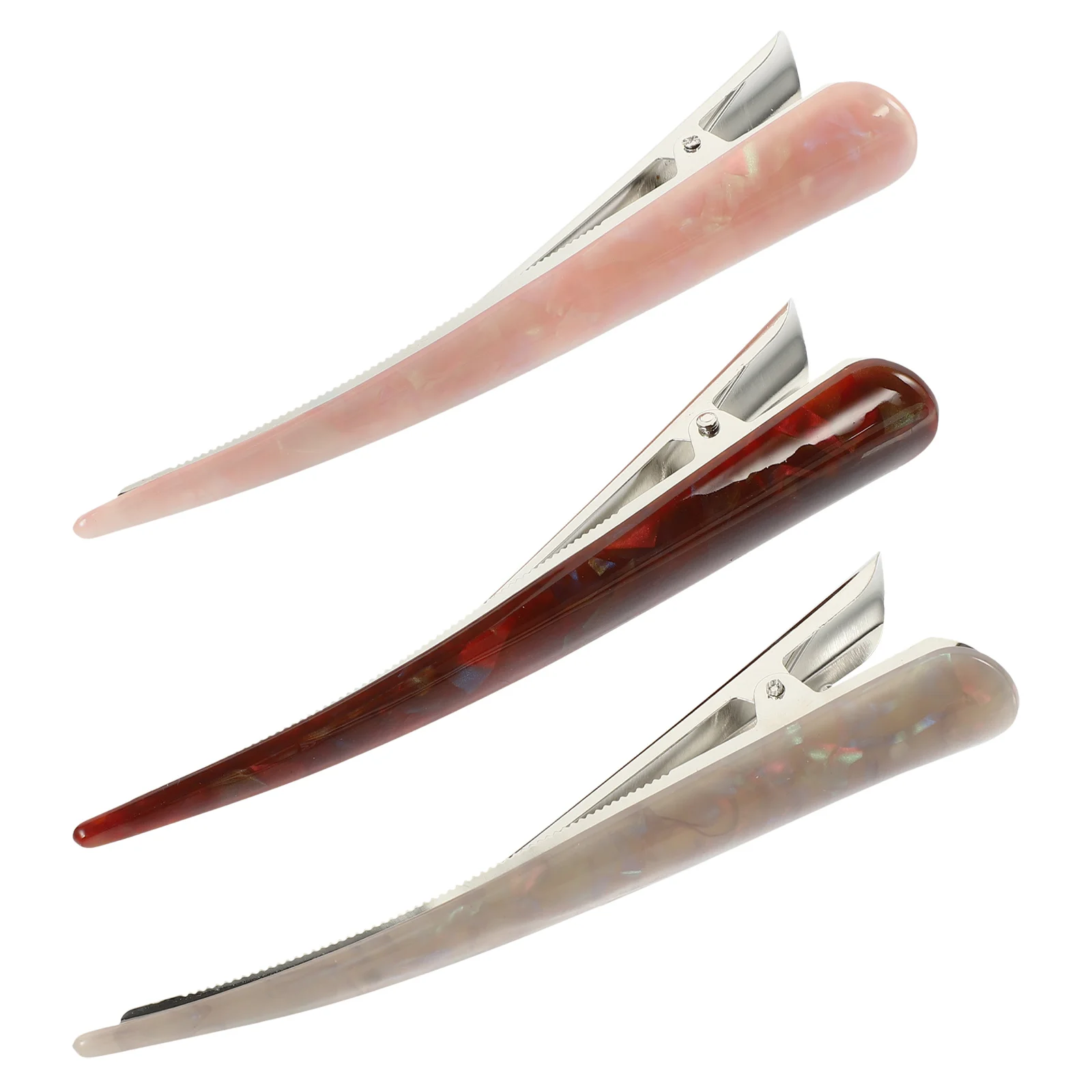 

3Pcs Women Hair Clips Large Acrylic Barrettes Elegant Hairpins for Thick Fine Hair Perfect for Wedding Banquet Occasions