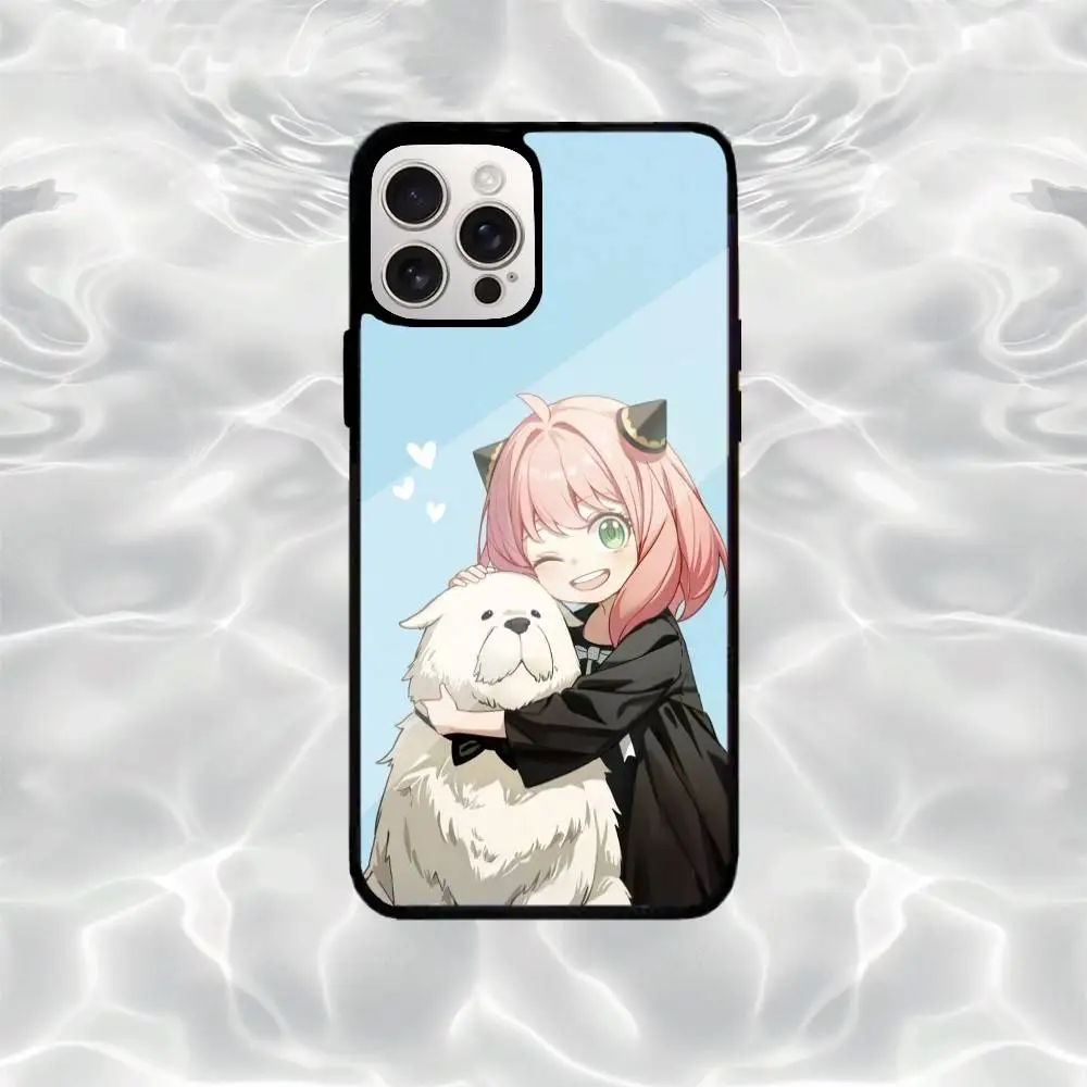 Funda de teléfono Spy X Family B-Bond Yor Anya para iPhone17,16,15,14,13,12,11 Plus,Pro Max, carga inalámbrica magnética Magsafe