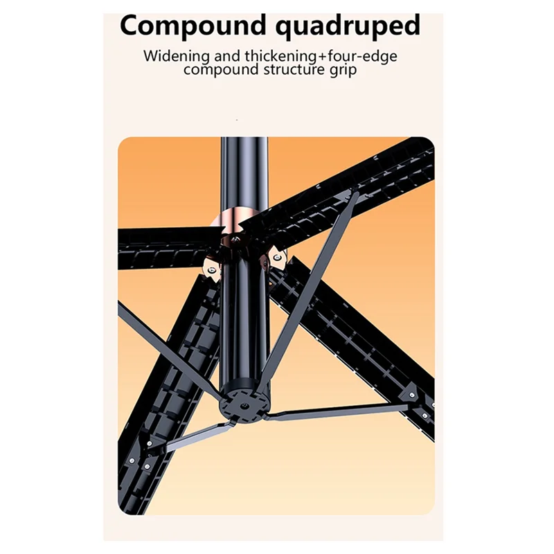 CL12P 180 سم عصا سيلفي رباعية الحامل 360 °   دوران Gimbal Tripod Stabilizer Auto AI Face Tracking LED ملء الضوء