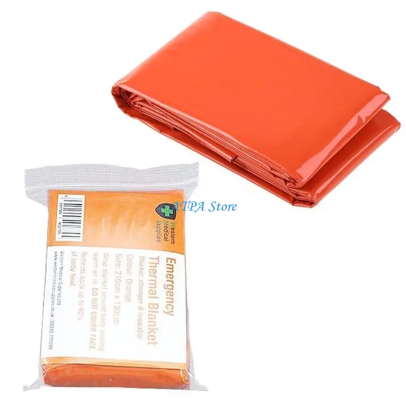 U13C Emergency Sleeping Bag Waterproof PE Survival Sleeping Bag Lightweight Bivvy Bag