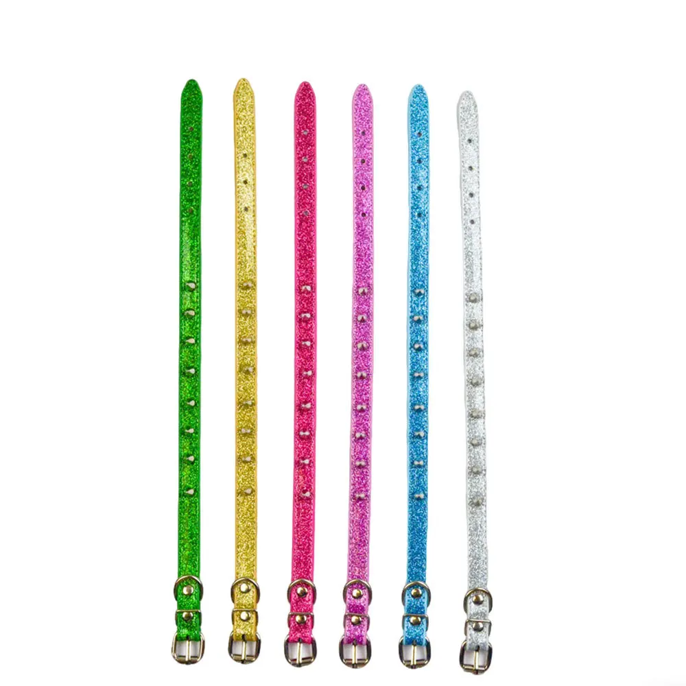 Punk-Style Nieten-Halsband mit Leine, Verstellbares Katzen- und Hundegeschirr für Kleine und Mittelgroße Hunde und Katzen, Trendige Metall-Spike-Choker-Halskette – Detail 9