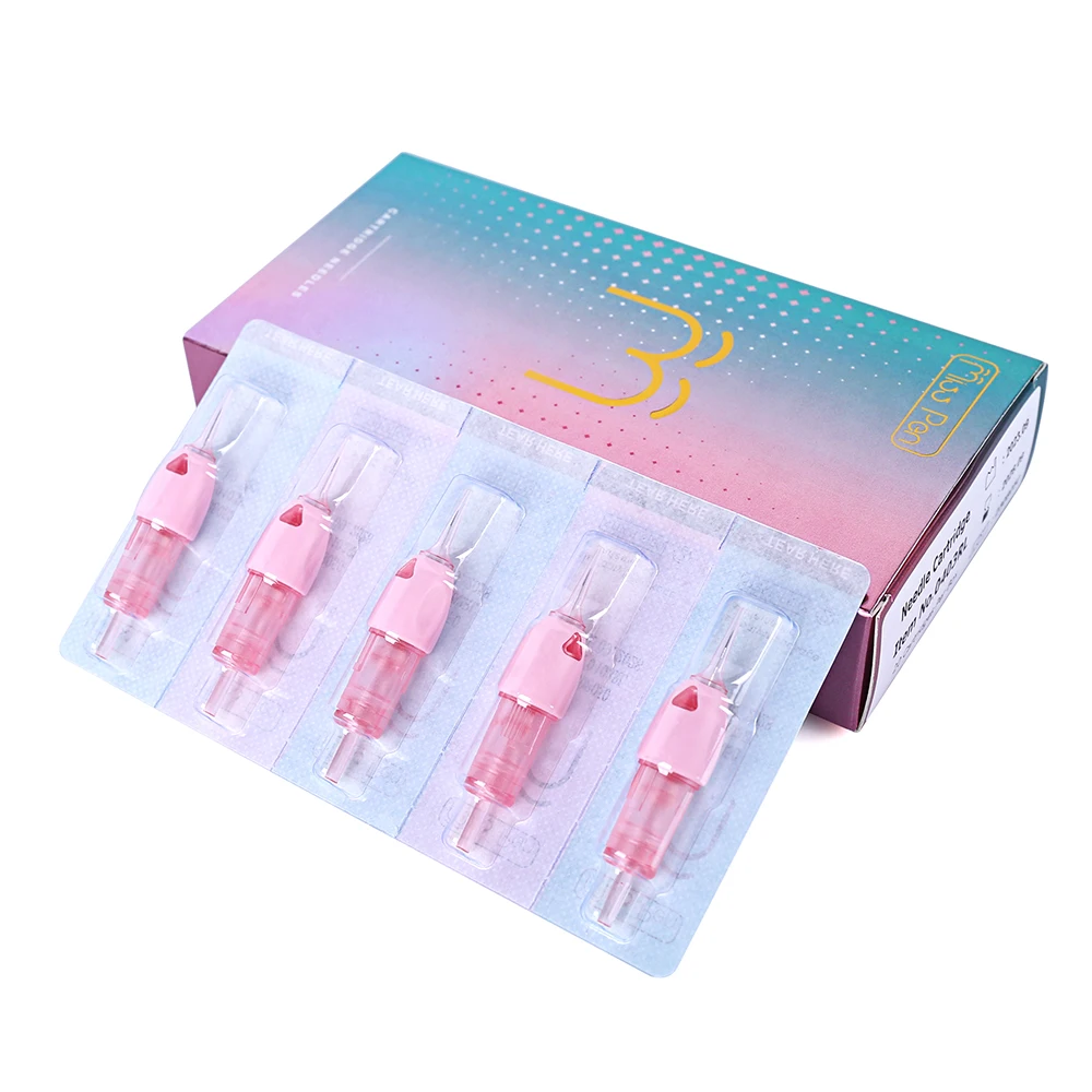 20pcs/box Newest SPARK Misspen PMU Cartridge Disposable Sterile Tattoo Needle Eyebrow Revolution Cartridge for Machine