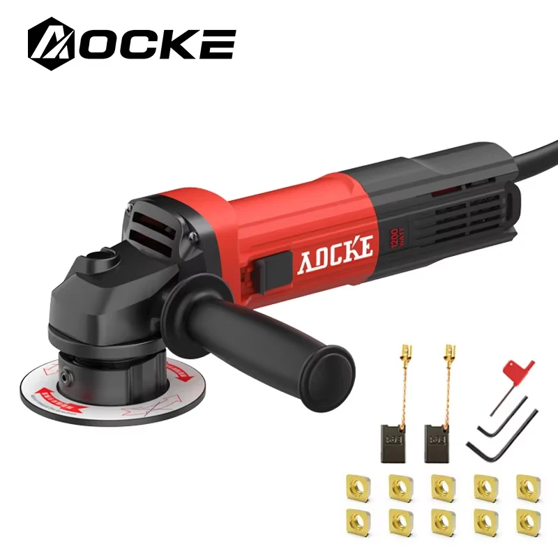 AOCKE Electric Chamfering Machine Handheld Inner Outer Circular Holes CR45° Angle Metal Copper Aluminum Trimming Chamfering