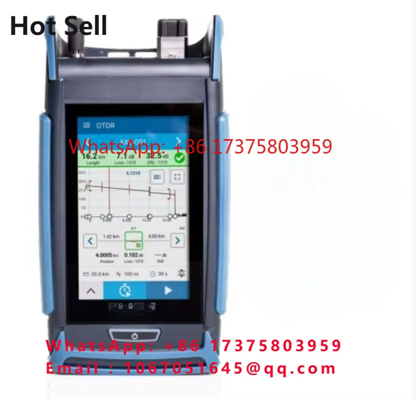 New Design AXS-120 EXFO OX1-PRO-M-PPM Optical Fiber Multimeter Last Mile Maintenance Explorer PRO Version In-line Power Checker