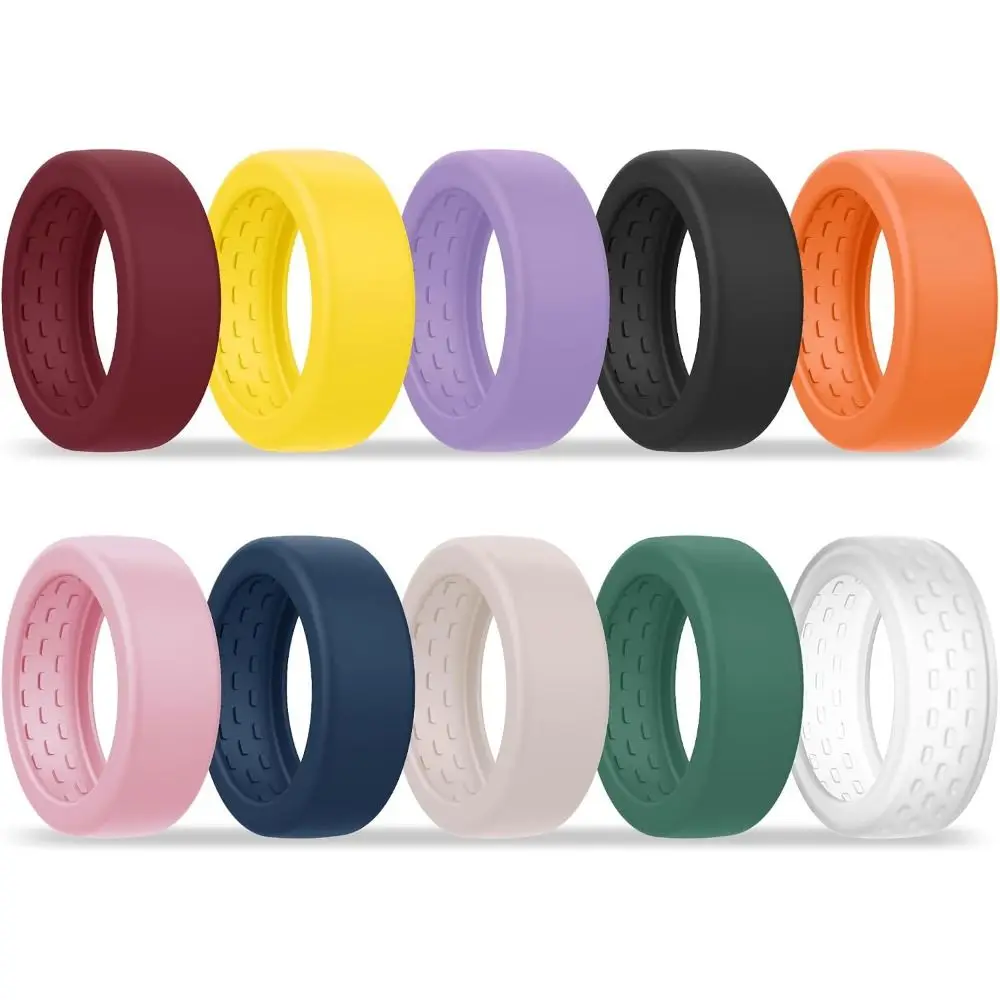 Silicone Smart Ring Cover Elastic Soft Ring Protective Case Anti-Slip Anti-Scratch Ring Protector for Oura Ring 5