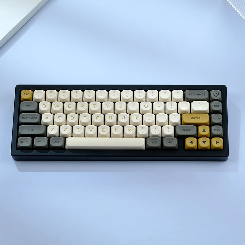 142 Keys Glimmer KOA Profile PBT Keycaps For Cherry Mx Switch Mechanical Keyboard ISO 7U Russian Korean Japanese Keycap DIY GK61