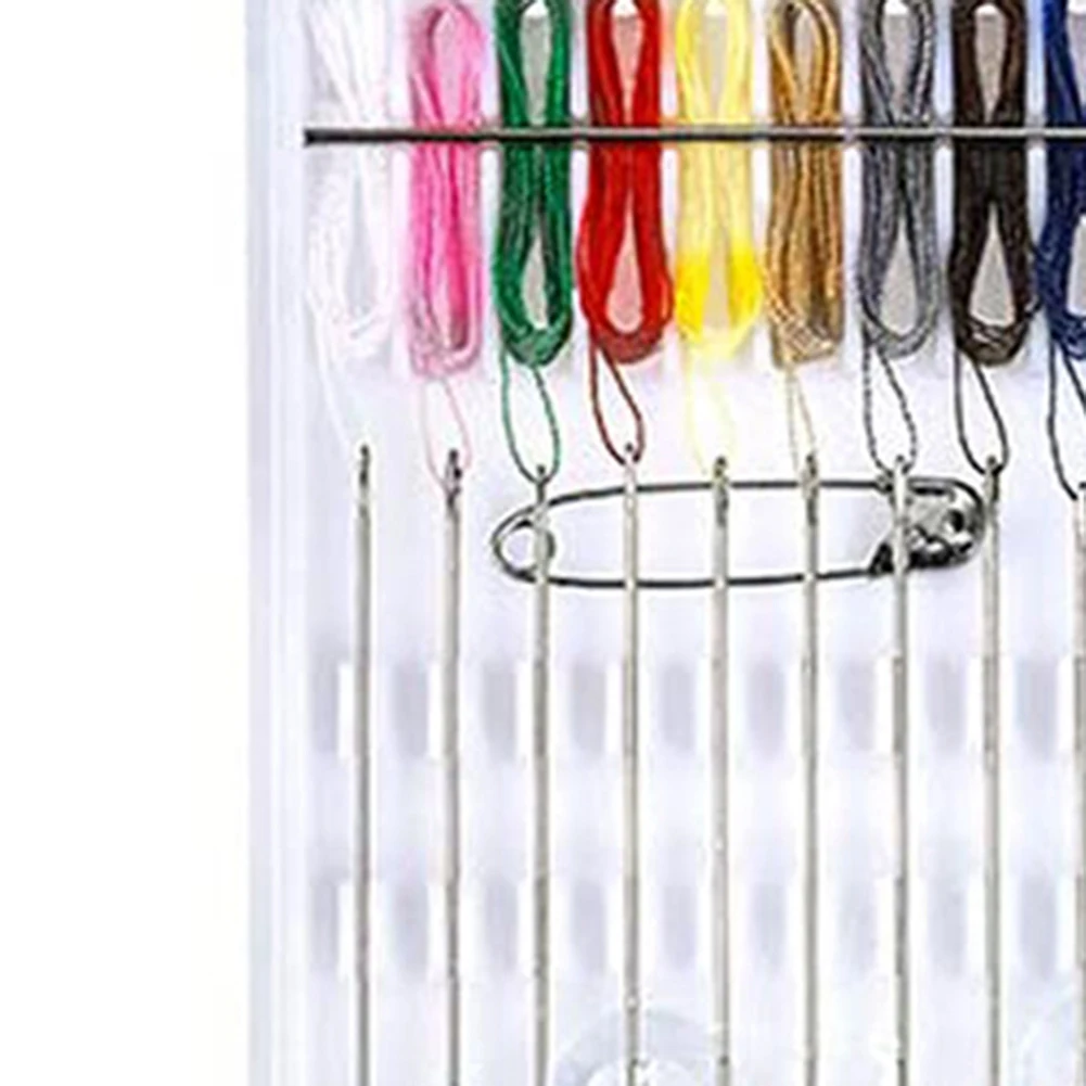 

A66I2 16 коробок для дома и путешествий, набор для быстрого фиксации, набор предварительно резьбовых игл, кожная коробка по 10 шт.