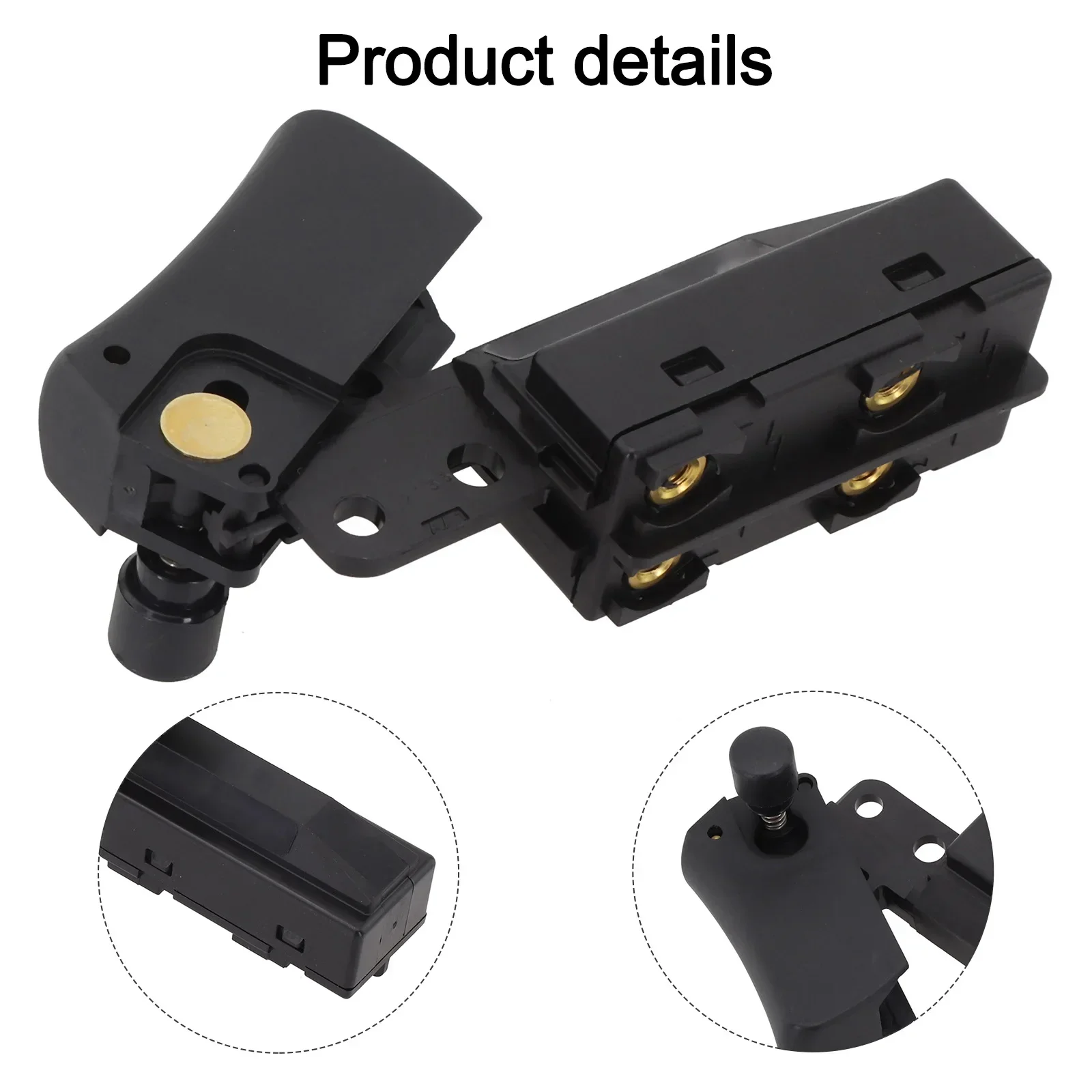 

Angle Grinder Switch 1pc N015909 Grinder Switch For DW840 DW830 DW831 DW840K Angle Grinder Switch Power Tools Parts