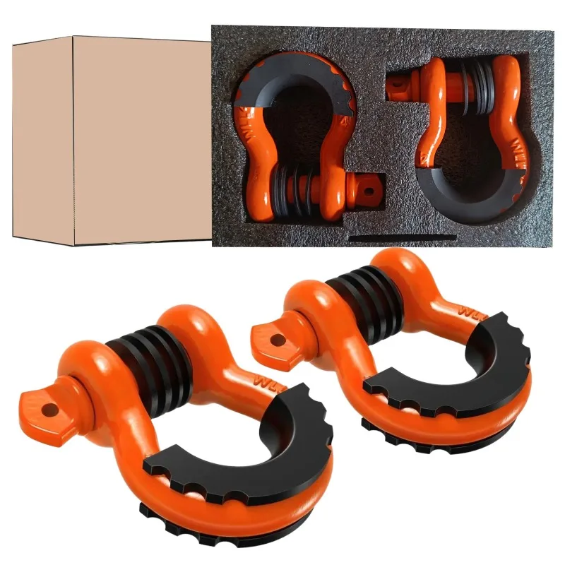 American Offroad Bow Shackle Load Forged D Shackle Car Towing Traction Mod Accessories Tool