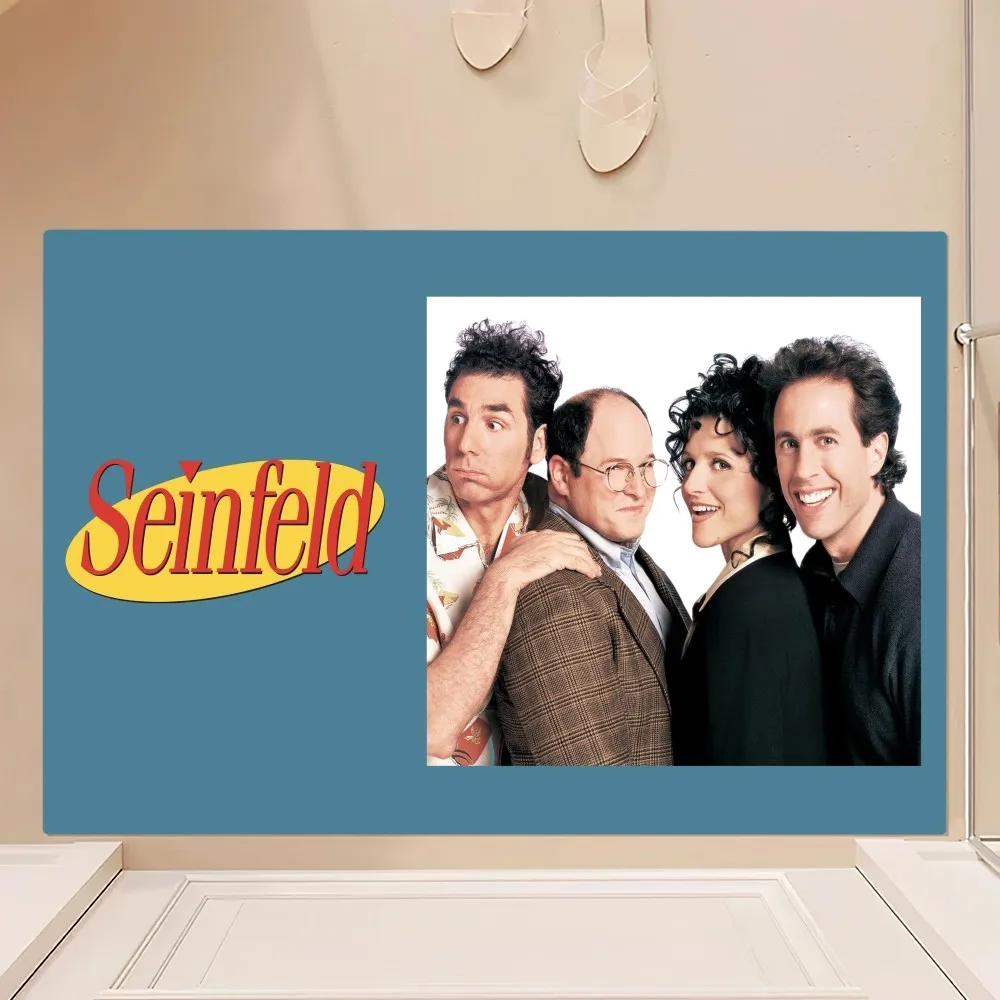 America Sitcom Seinfeld Floor Mat Bedroom Kitchen Door Bath House Super Absorbent Foot Non-slip