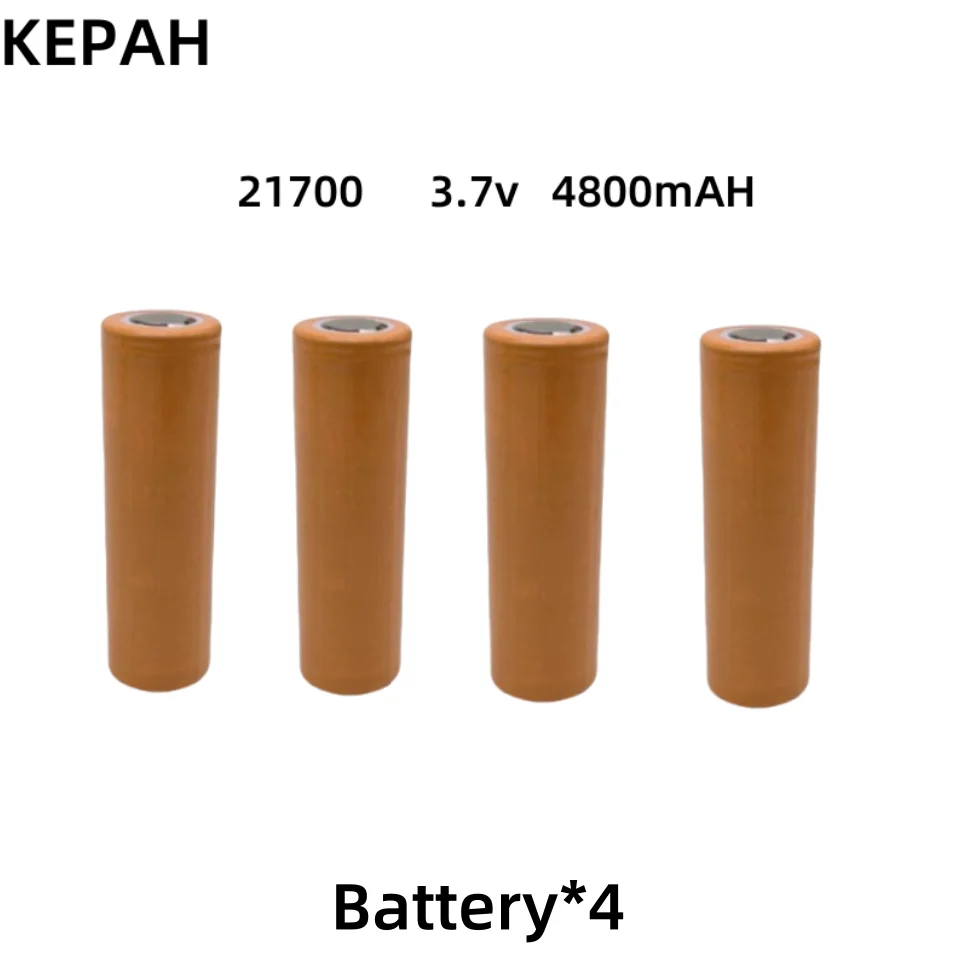 21700 NCR21700T Lithium Rechargeable Battery 4800mAh 3.7 V 40A High-discharge Battery High-drain Li-ion Battery