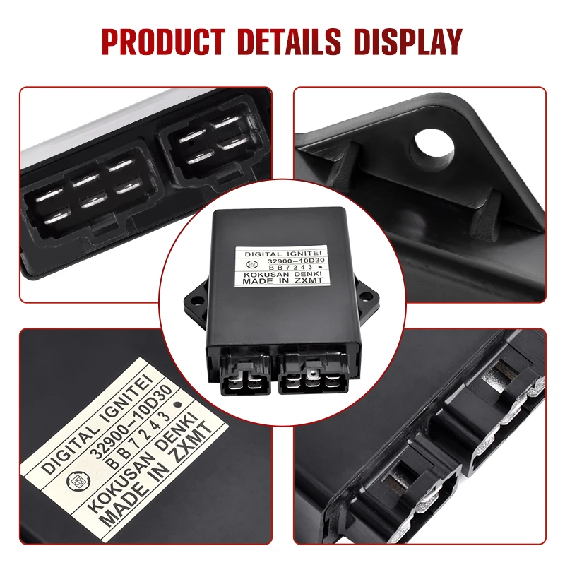 Motorcycle Digital Electronic Ignition Racing CDI Box Unit ECU For Suzuki GSX400 GSX400S 1994-1998 lmpulse katana RF400R RF 400R