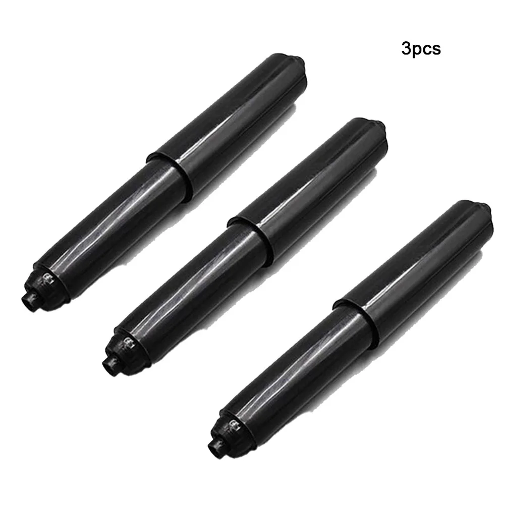 Toilet Roll Spindle Toilet Paper Holder 1/3Pcs Bathroom Replacement Roller Insert Plastic Spring Loaded Spindle