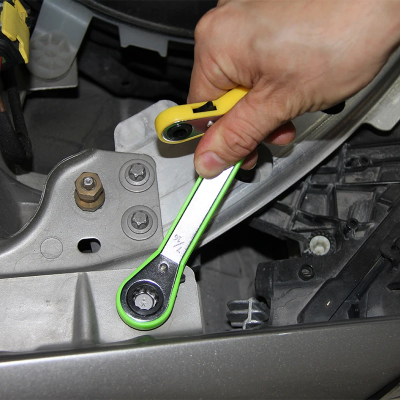 5 Pcs Plum Blossom Wrench Colored Double Headed Extended Metal Metric Imperial Spanner Durable Multifunctional Adjustable Tools