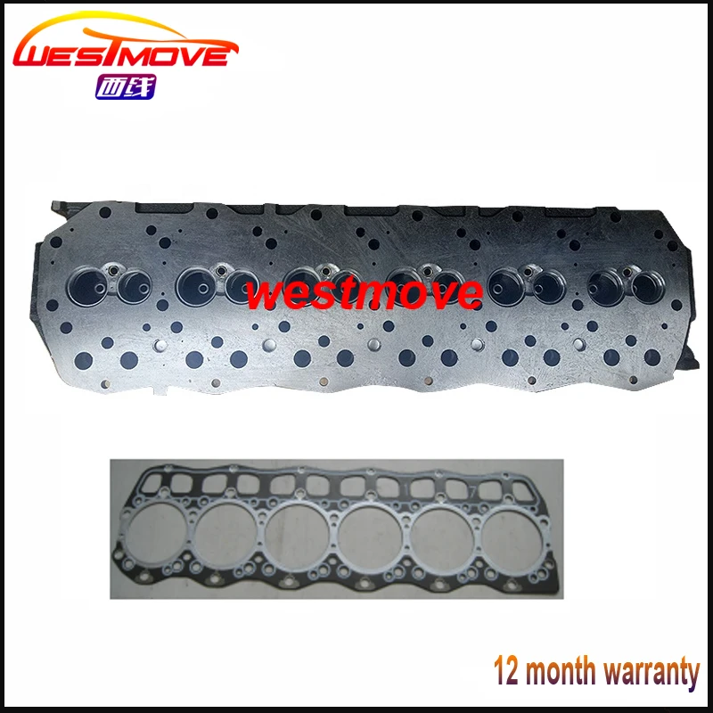 cylinder head for Mitsubishi engine : 6D17 6D17T with gasket