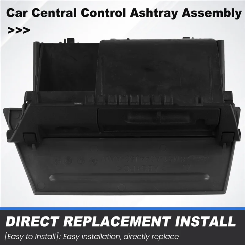 

Car Central Control Ashtray Assembly Ashtray Panel 5M51-A048K37AC3ZUB For Ford Focus 2005-2011-A14Z
