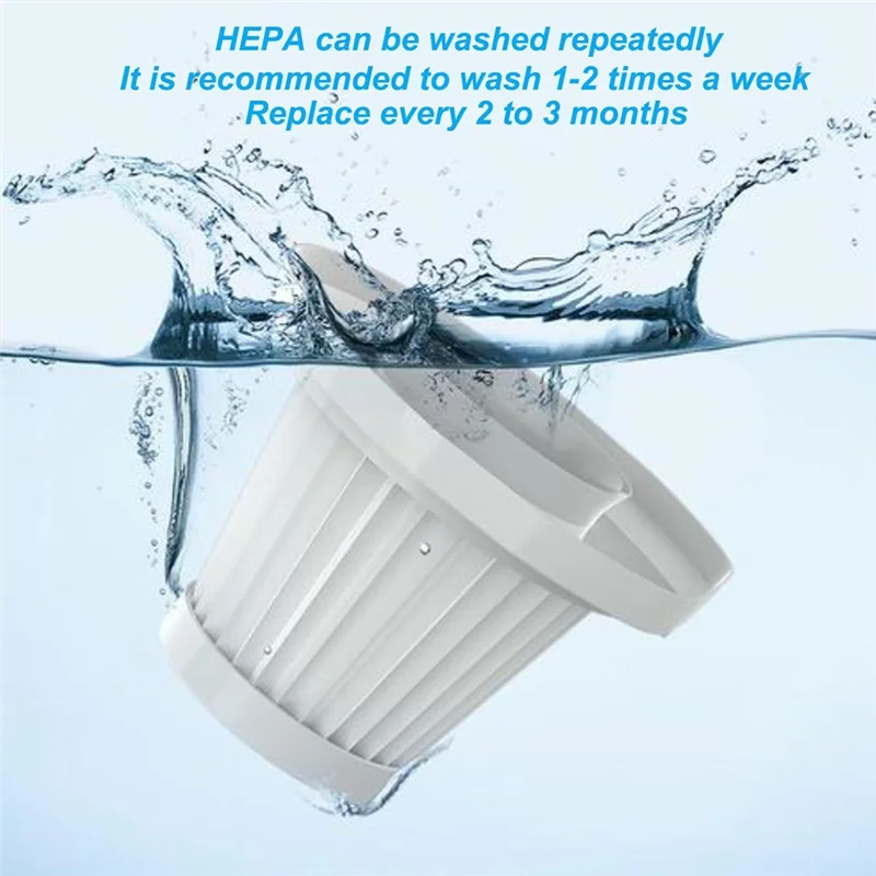 استبدال مرشحات A83G-Hepa للمكنسة الكهربائية للبط، مرشحات قابلة للغسل لمكنسة البطة اللاسلكية المدمجة