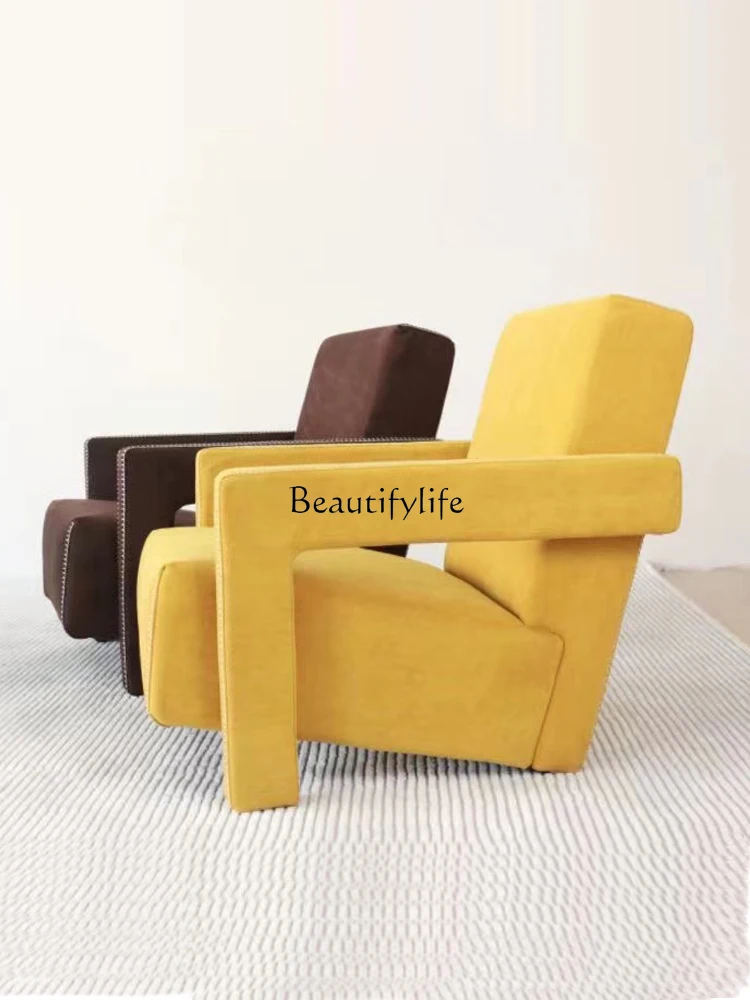 

Armrest Chair Creative Single Sofa Living Room Nordic Leisure Chair Home