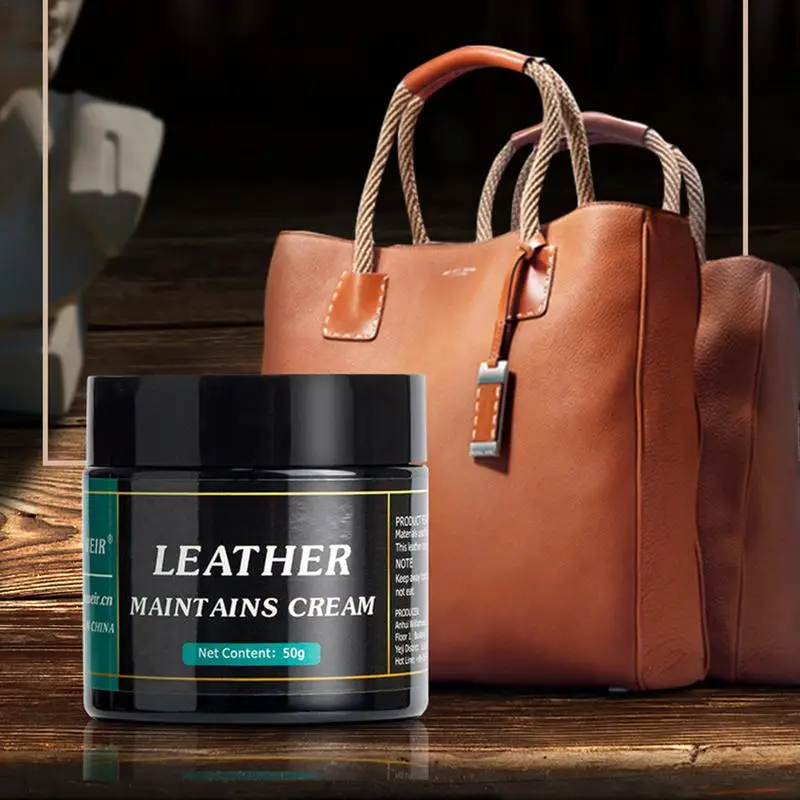 Leather Products Leather Restorer Cream Car Leather Recolor Balm Leather Conditioner Supplies For Leather Furniture Coloring