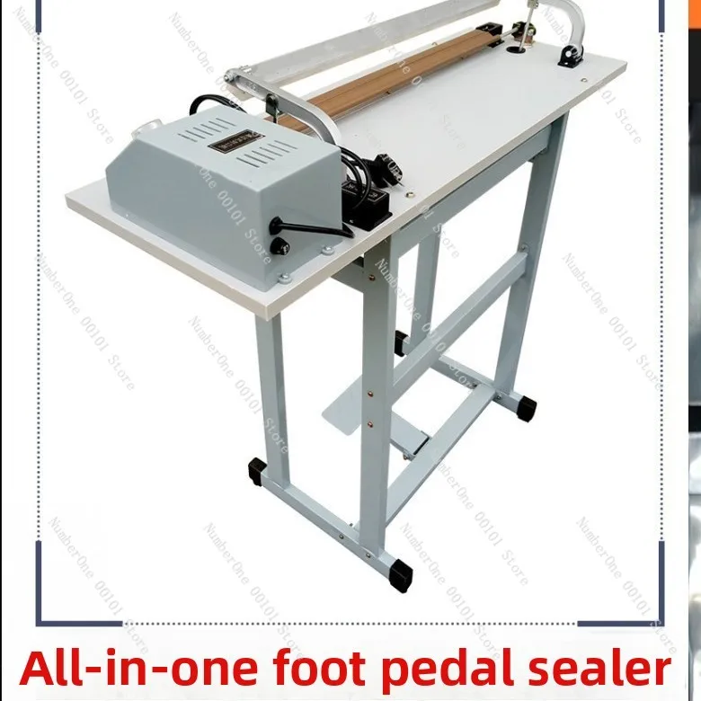Double Wire Foot Pedal Sealing Machine One Seal All Plastic Bag Sealing Bubble Wrap Bag Making Aluminum Foil Bag Sealing Machine