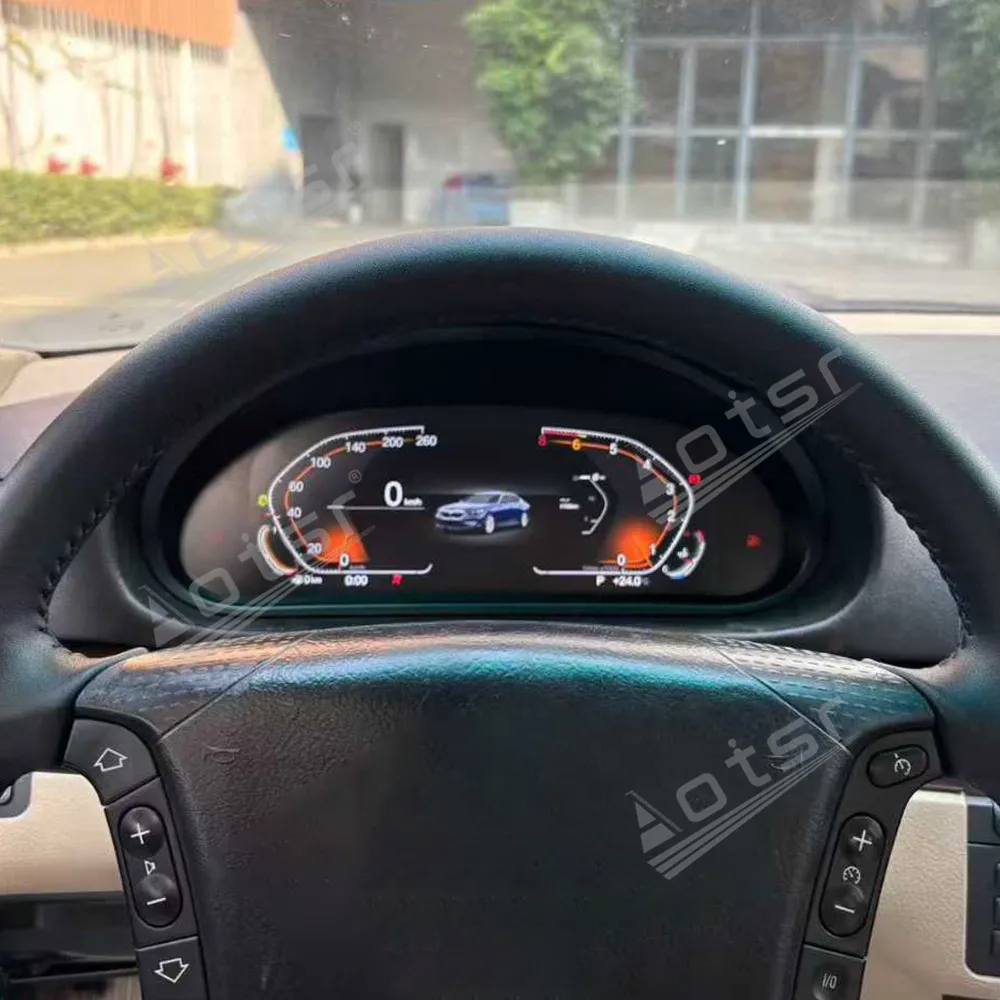 Digital Cluster Odometer Screen For BMW E46 LCD Instrument Panel Virtual Cockpit Speed Meter Car Dashboard Easy Maintenance Top