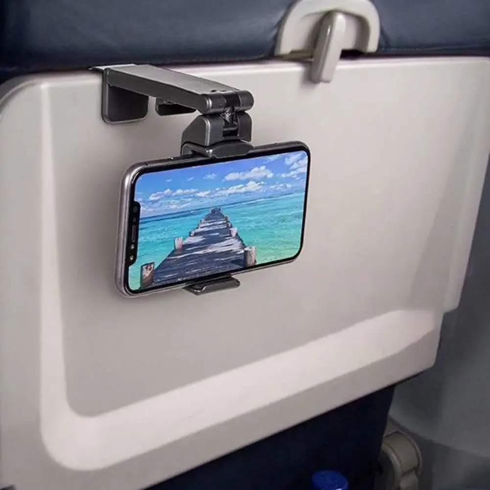Mobile Phone Stand Foldable 360 Rotation Phone Holder for 4.7-6.9 Inch Phones Adjustable Joint Mount Stand Universal Flight