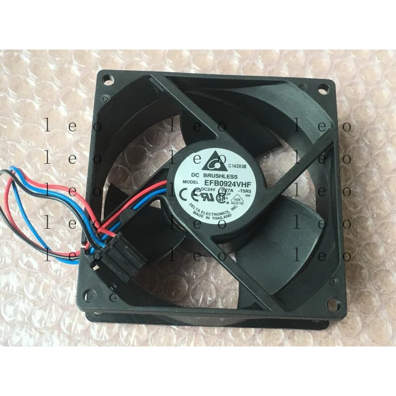 DD  1 PCS for  Delta Fan  EFB0924VHF DC 24V 0.27A 90*90*32MM 9CM 3 wire 4 PIN cooling fan