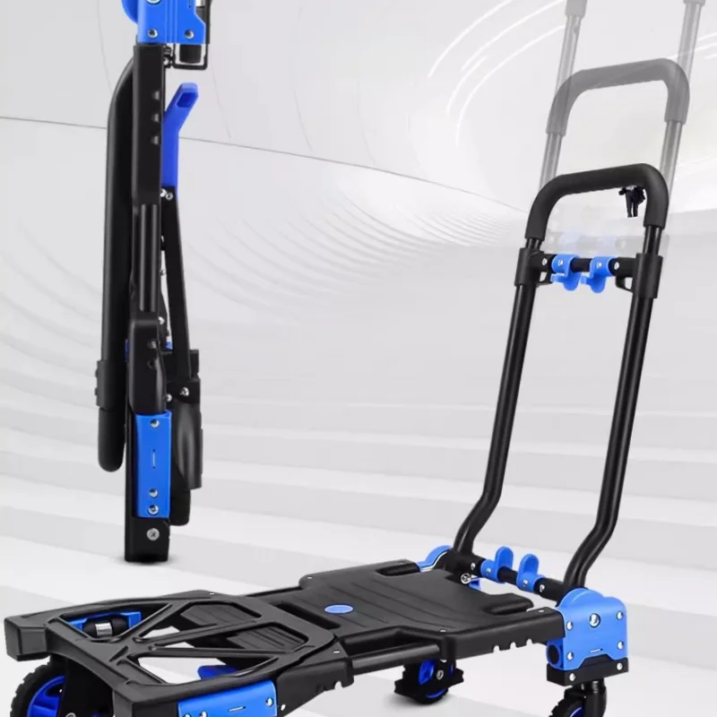 

Folding trolley, trailer, shopping cart, portable flatbed , truck