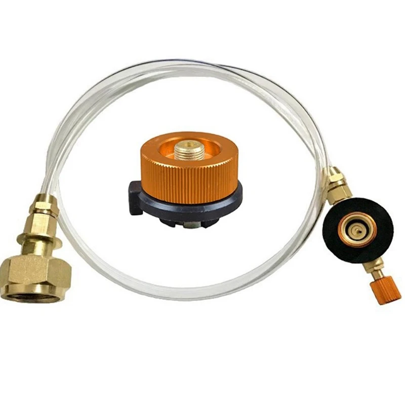 Outdoor Gas Stove Propane Refill Adapter Burner Flat Cylinder Tank Coupler Bottle Adapter Save Accessories