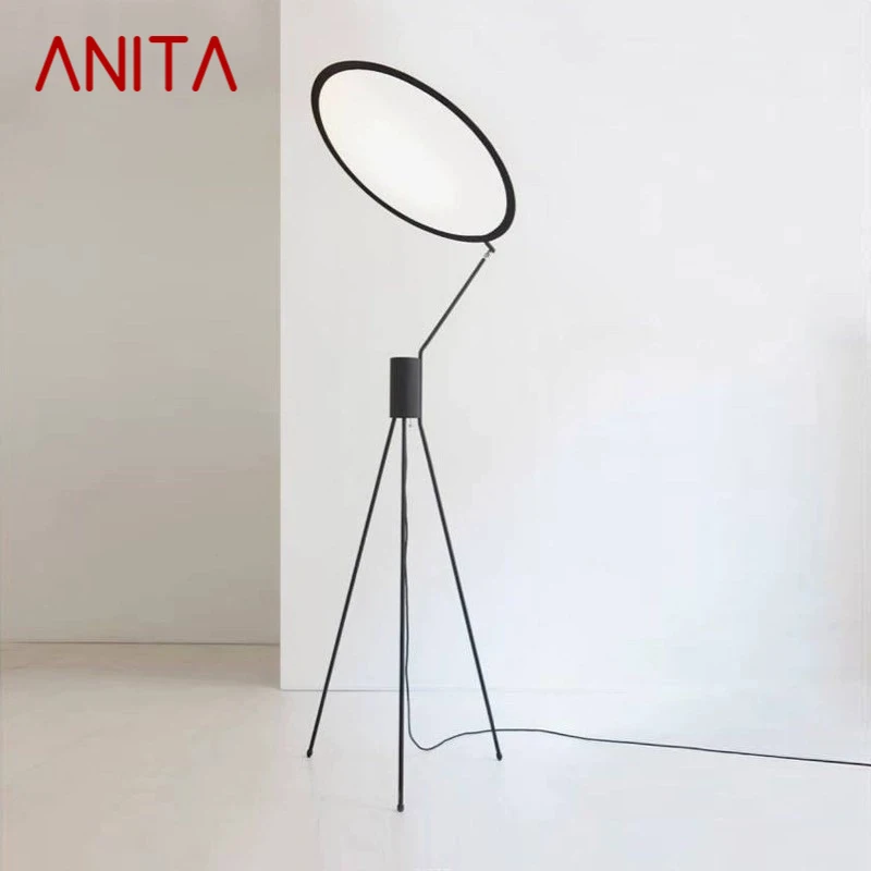 

ANITA Nordic Floor Lamp Luxurious Modern Family Iiving Room Bedroom Creativity LED Decorative Standing Light