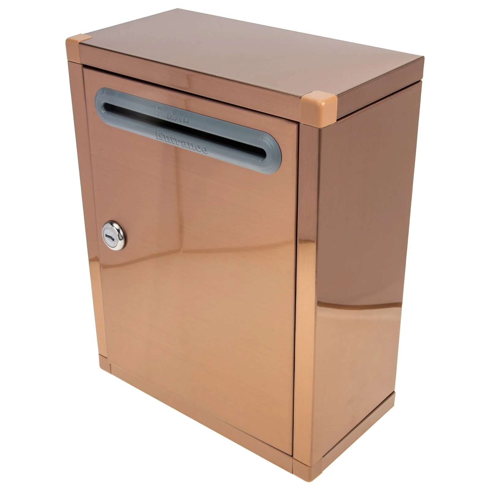 

English title: Yarnow Box Ballot Box Office Supplies Organizer Wall Mail Holder Wall Mounted Mailboxes Letter Drop Box