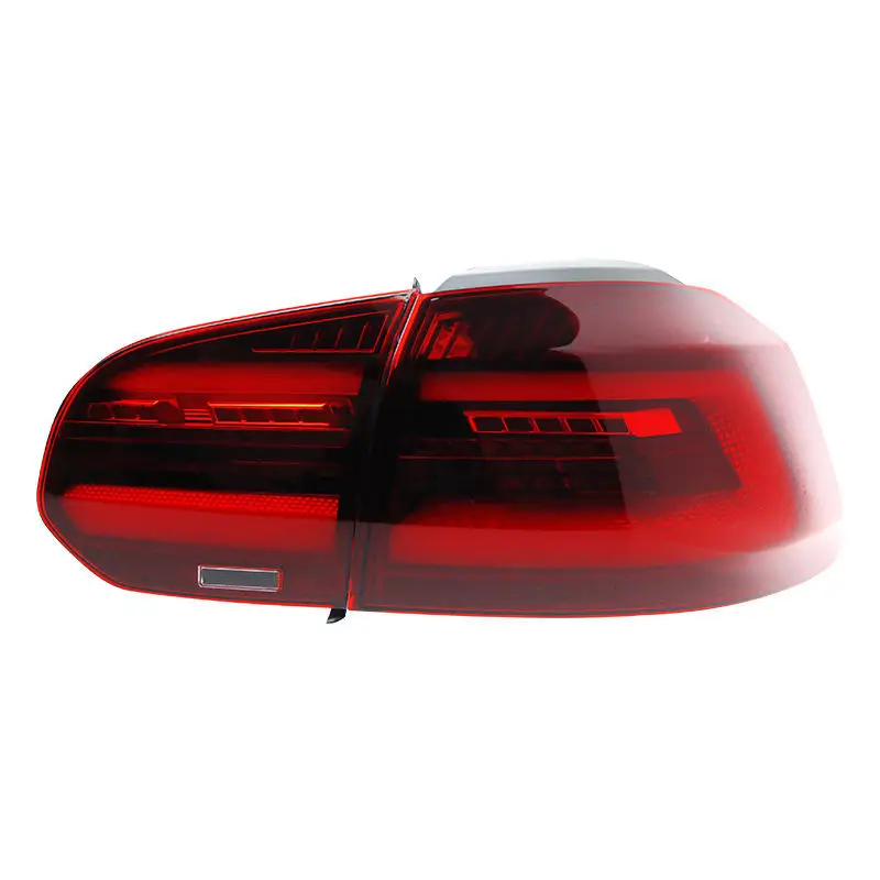 For VW golf 6 mk6 Taillight assembly 2009 2010 2011 2012 2013 LED running lights turn signals brake lights reverse lights