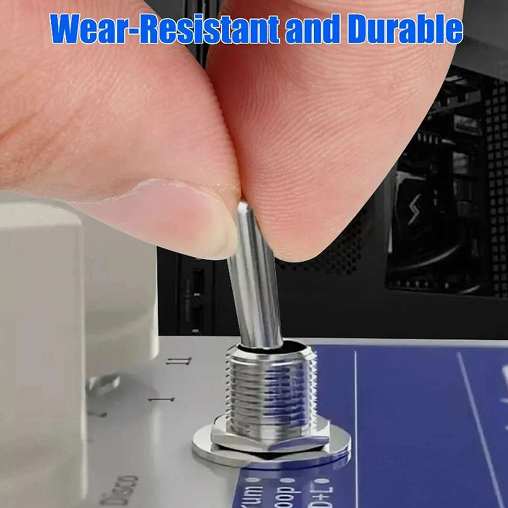 MTS-101 2 Position For Toggle Switch Kit 20Pcs SPST ON-OFF 2 Pin 6A 125VAC for Solar Inverter and DC Power Systems