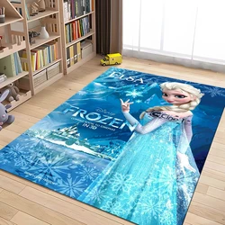 Disney Frozen elsa Princess  Pattern Carpets Bedroom Play Mats Rug Bedroom Carpet Livingroom Rug Crawl Mat Christmas Gift Rug