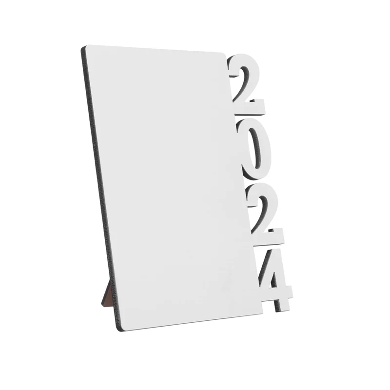 A23I-Sublimation Photo Frame, MDF Sublimation Blank, 2024 Graduation Picture Frame For DIY Photo Sign Wall Frame Poster