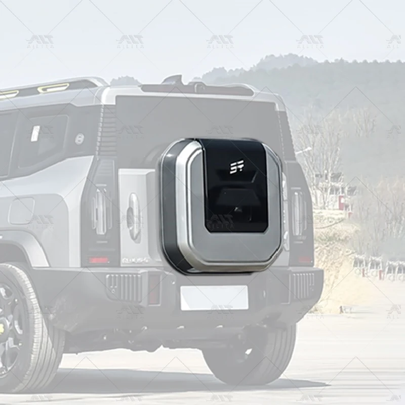 

High Quality Exterior Accessories ABS Tire Cover Steel Waterproof Wheel Spare Tire Cover For Jetour T2