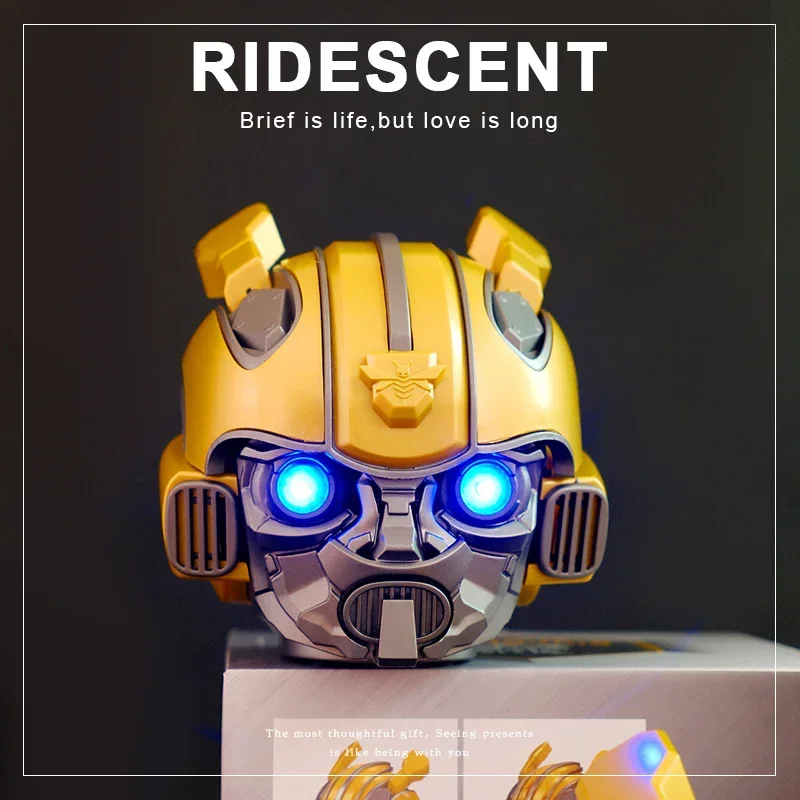 Новый подарок! Портативная Bluetooth-Колонка Bumblebee, стерео Беспроводная колонка 360, сабвуфер с поддержкой FM, TF, для телефона, Soundbox