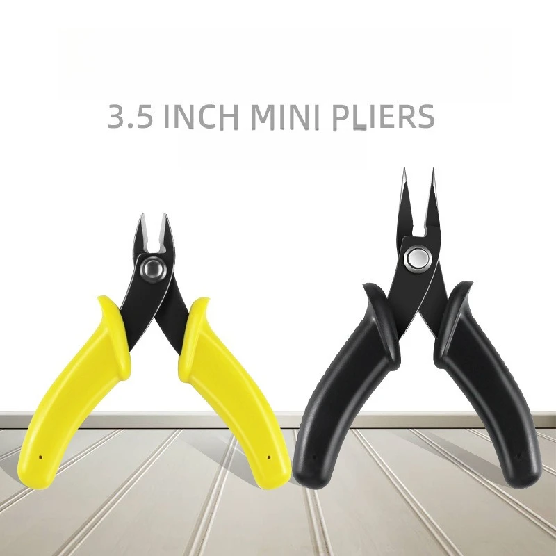 Mini Model Cutting Pliers Thin Nose Needle Pliers Hand Tool for DIY Jewelry Making Hobby Craft Assembly Work