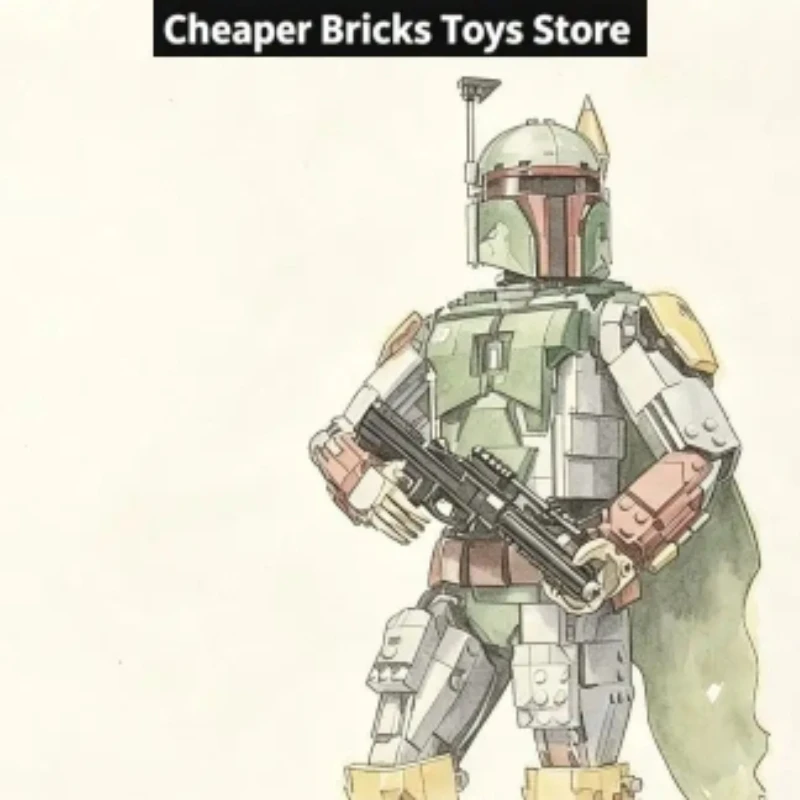 2026  in stock Ranger Figure Building Blocks Handmade Ornaments Decor Toy Gift Suitable for friends