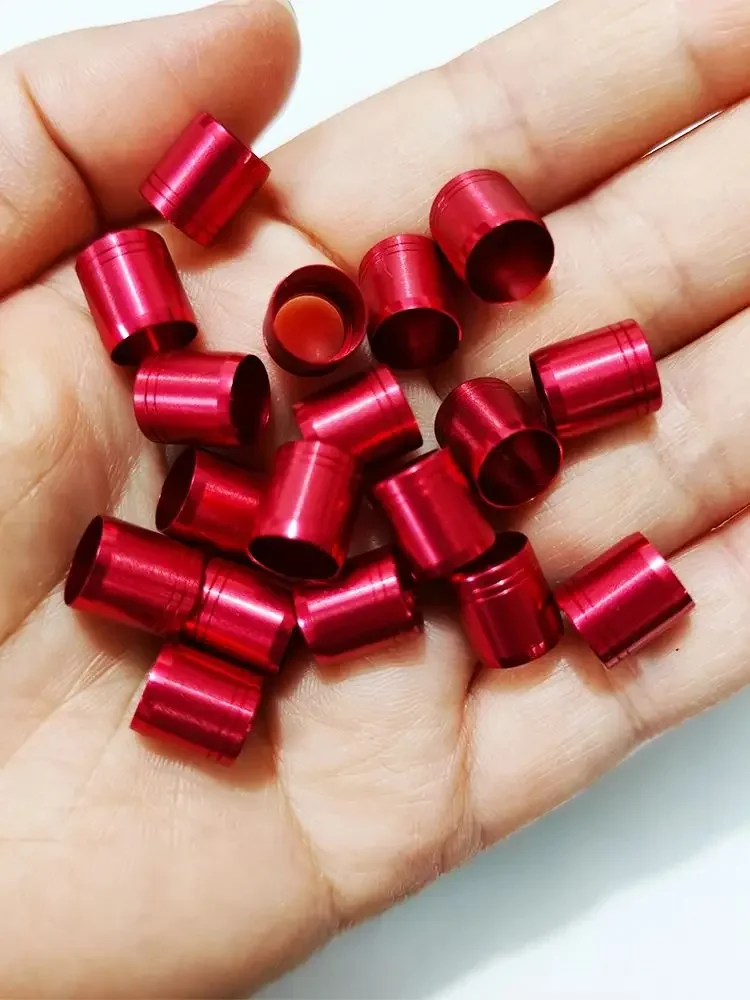 100 Stück ID7,6mm Explosionsgeschützter Pfeilring, Pfeilschutz für Bogenschießen und Jagdzubehör – Detail 7