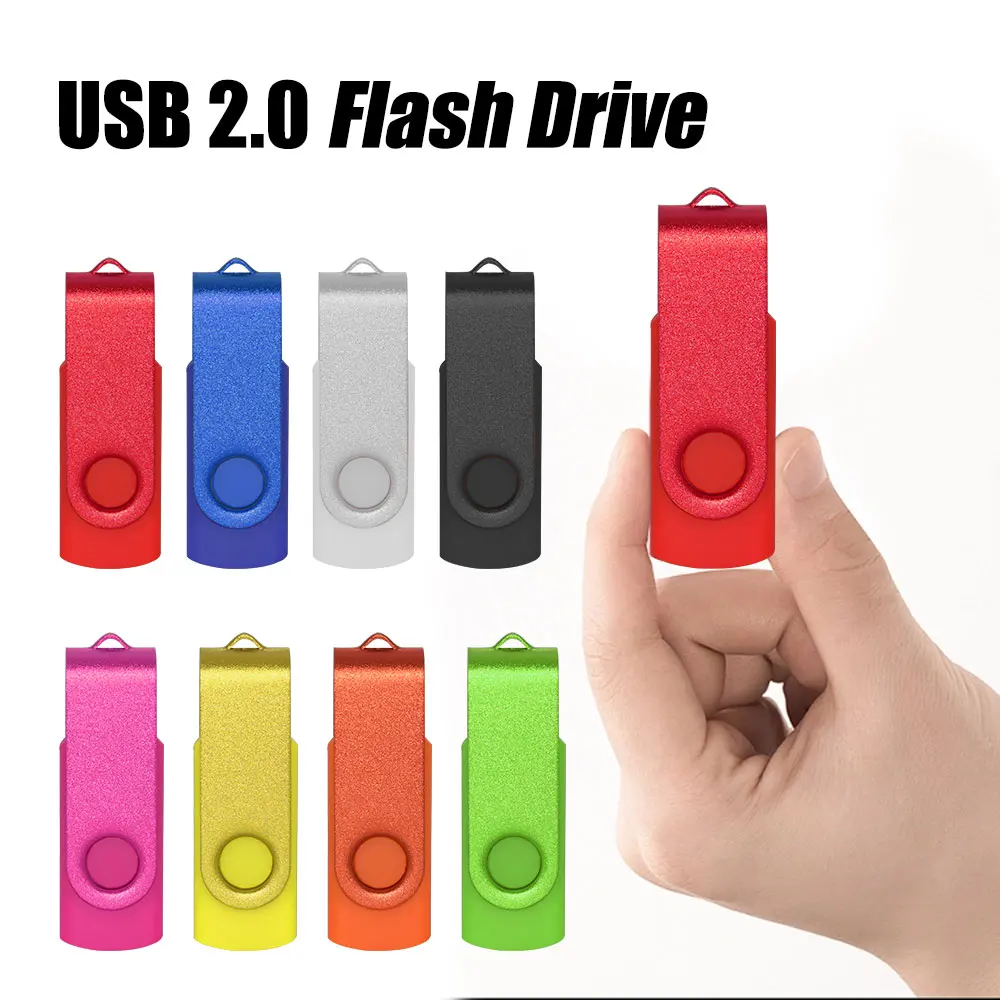 USB Flash Drive 128GB 64GB, Flash disk kecepatan tinggi, memori flash Drive USB 2.0, memori Flash Drive usb 16GB 8GB 4GB