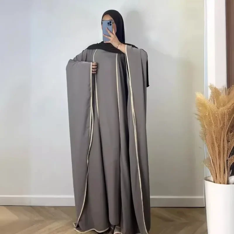 Women's new robe set cardigan with dress two-piece set K108