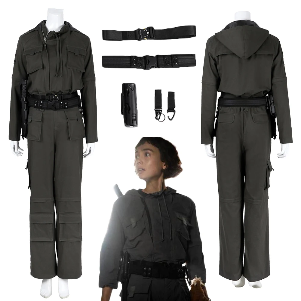 

Маскировка Чужой для Земли Венди Косплей Черная Спецодежда Костюм Комплект Футболка Аксессуары Одежда Наряды Хэллоуин Карнавальная Вечеринка