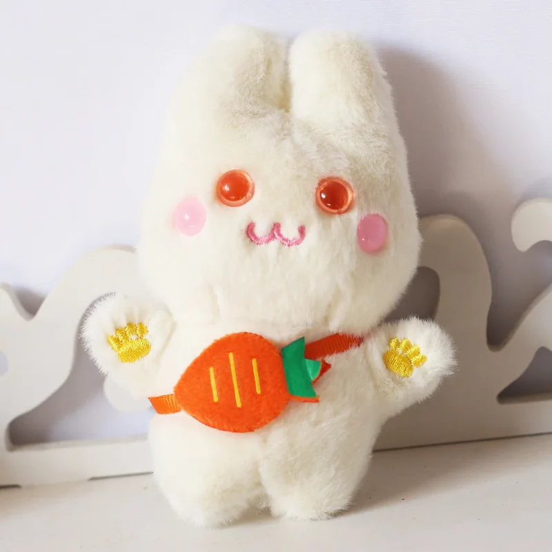 Porte-clés à breloques de célébrité d'internet, pendentif lapin carotte, beurre de chiffon, sac d'école, dépôt le premier pour obtenir une remise, beaucoup, nouveau, 100 pièces